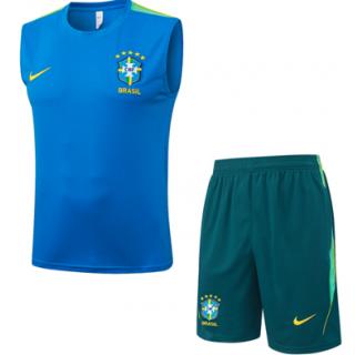 Conjunto de camiseta del Brasil 2026 -Azul